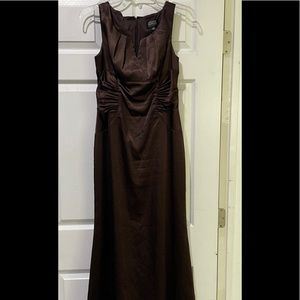Women’s formal brown dress